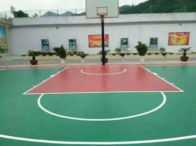 硅PU籃球場  硅PU特點