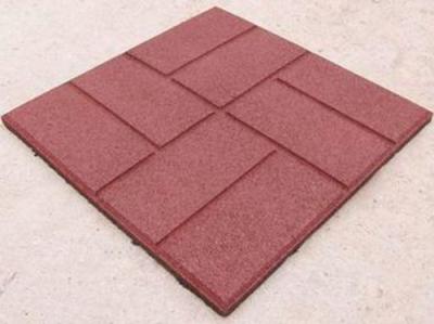 彩色橡膠地磚