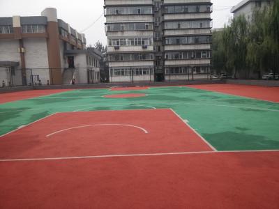 山西省霍州市煤炭小區(qū)籃球場